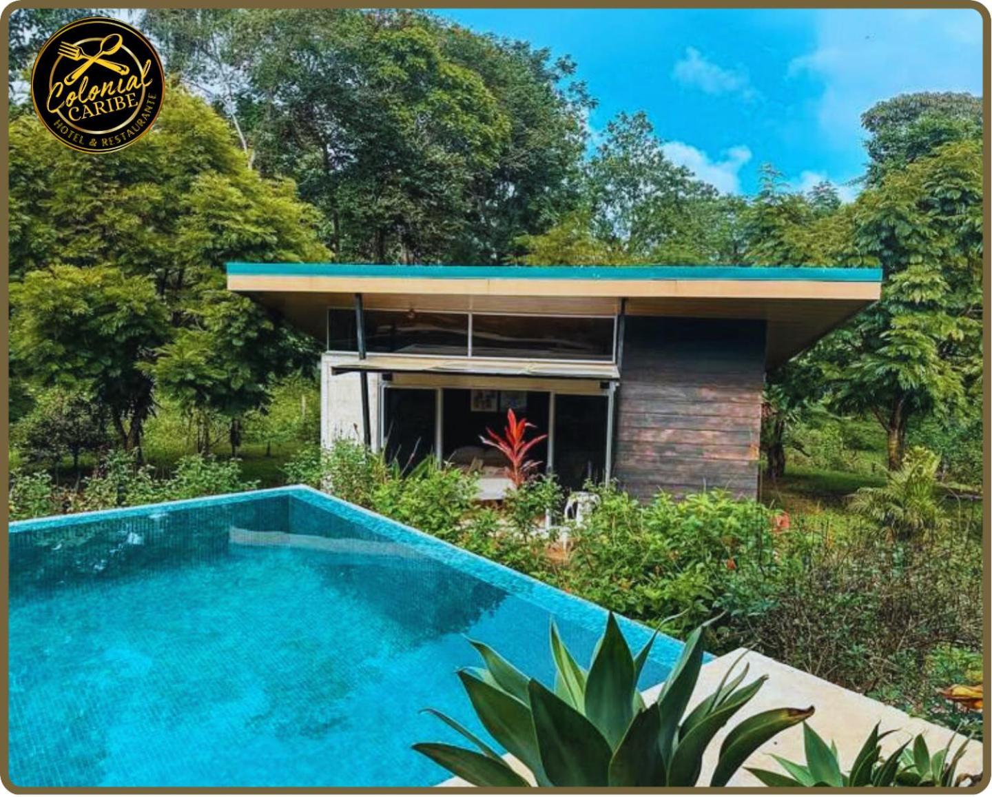 Hotel Y Restaurante Colonial Caribe 蒙特苏马 外观 照片