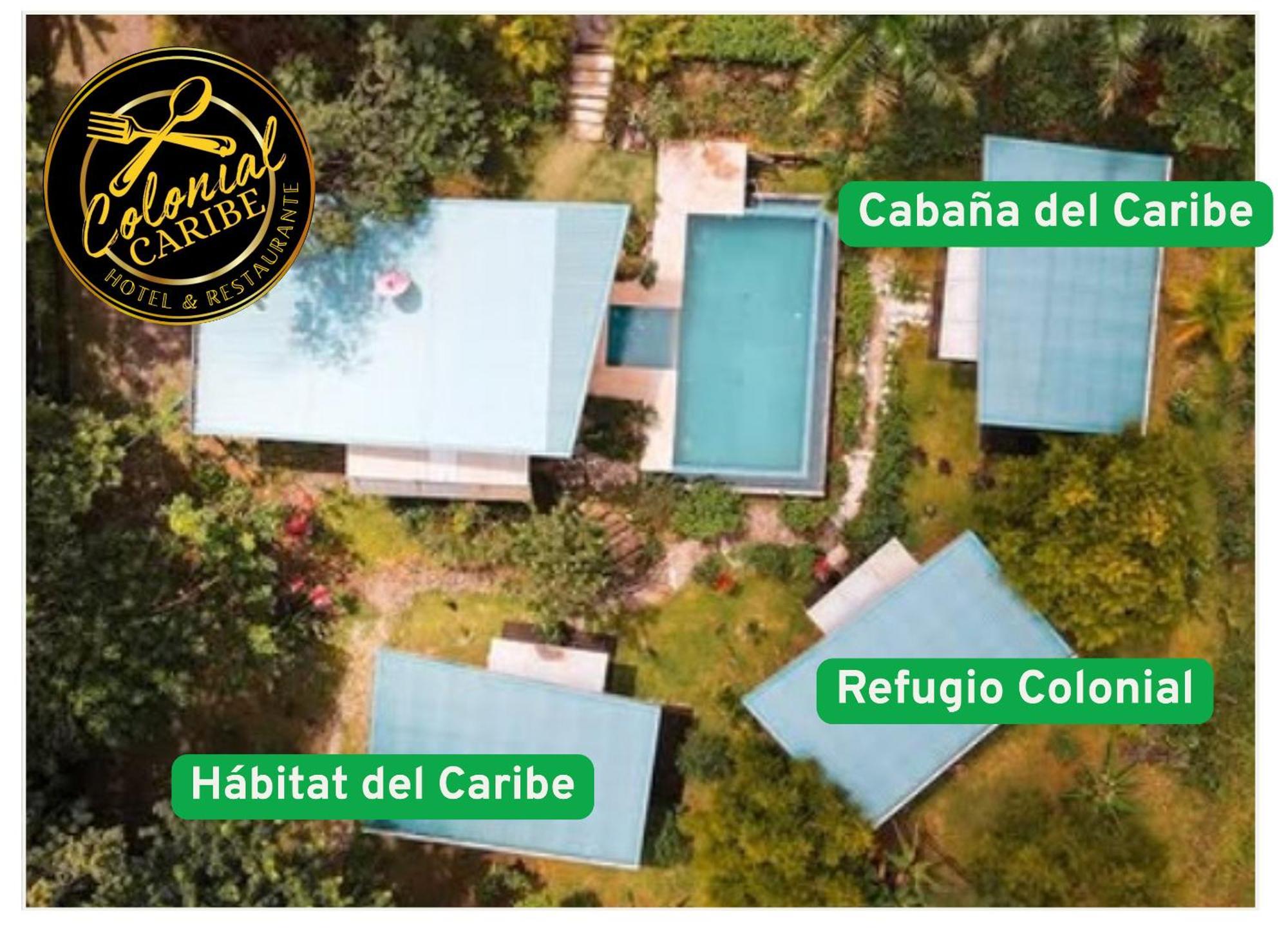 Hotel Y Restaurante Colonial Caribe 蒙特苏马 外观 照片